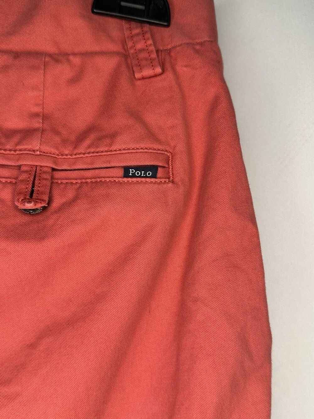 VGC Polo Ralph Lauren Mens Shorts Chino Classic Fit 9" Terracotta  size 30 - Picture 2 of 11